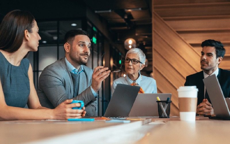 Canberra Business Chamber Member Directory - People in business meeting