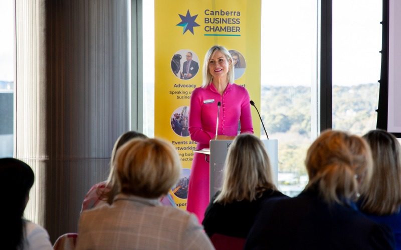 Canberra Business Chamber event