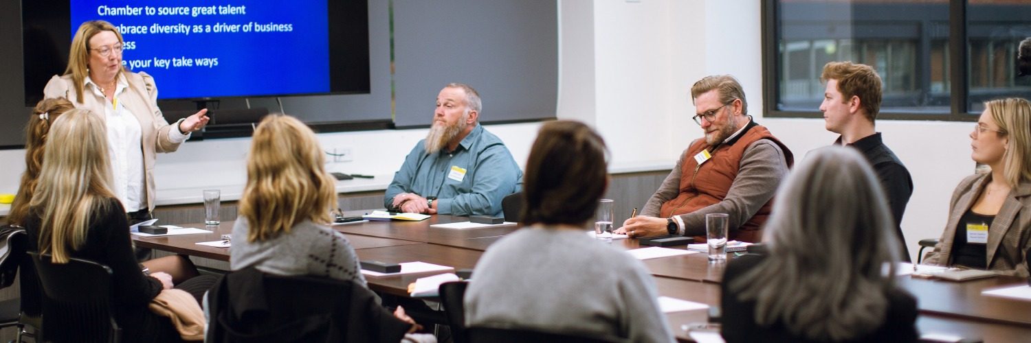 Disability Advisory Group member, Lisa McPherson from Nexus delivering a disability workshop